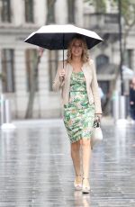 CHARLOTTE HAWKINS Arrives at Global Offices in London 08/18/2023