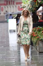 CHARLOTTE HAWKINS Arrives at Global Offices in London 08/18/2023