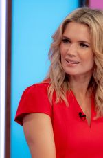 CHARLOTTE HAWKINS at Loose Women TV Show in London 08/10/2023
