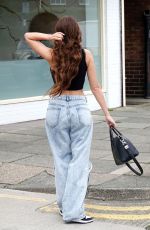 CHLOE FERRY Arrives at a Beauty Salon in Newcastle 08/17/2023