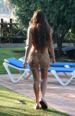 CHLOE FERRY in Bikini at a Pool in Marbella 08/27/2023