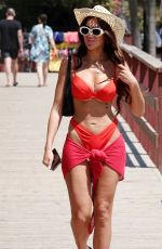 CHLOE FERRY in Bikini on the Beach in Marbella 08/20/2023