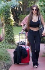 CHLOE FERRY Leaves Her Hotel in Marbella 08/21/2023