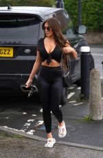 CHLOE FERRY Leaves Her Salon in Newcastle 08/01/2023