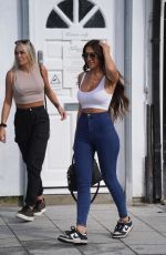 CHLOE FERRY Visits Body Sculpting Specialist in Stockton-on-Tees 08/26/2023