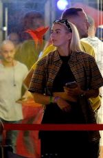 CHLOE KELLY Leaves Closing Party of Ushuaia Club in Ibiza 08/25/2023