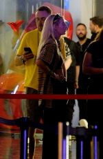 CHLOE KELLY Leaves Closing Party of Ushuaia Club in Ibiza 08/25/2023