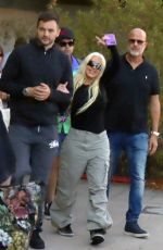 CHRISTINA AGUILERA Arrives in Israel 08/09/2023