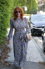 CHRISTINA HENDRICKS Arrives at Day of Indulgence Event in Los Angeles 08/13/2023