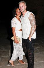 CHRISTINA MILIAN and Matt Pokora Leaves Cherry Restaurant in Saint Tropez 08/08/2023