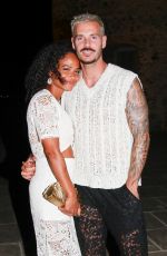 CHRISTINA MILIAN and Matt Pokora Leaves Cherry Restaurant in Saint Tropez 08/08/2023
