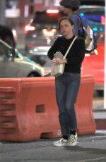 CHRISTINA RICCI Takes a Cigarette Break at LAX 08/07/2023