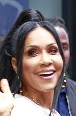 CINDY HERRON Leaves Good Morning America Studio in New York 08/16/2023