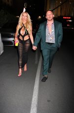 CLAUDIA FIJAL Arrives at Babes in Toyland Charity Event in Las Vegas 08/26/2023