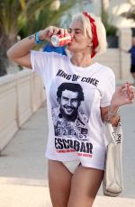 DANIELLA WESBROOK Out for a Coke in Portugal 08/29/2023