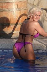 DANNIELLA WESTBROOK in Bikini at a Pool in Spain 08/18/2023
