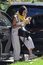 DEMI MOORE Visits a Friend in Los Angeles 08/29/2023