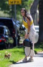 DEMI MOORE Visits a Friend in Los Angeles 08/29/2023