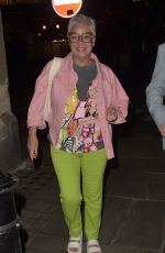 DENISE WELCH Leaves The Apollo Theatre in London 08/22/2023