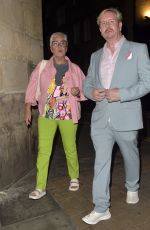 DENISE WELCH Leaves The Apollo Theatre in London 08/22/2023