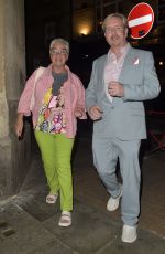 DENISE WELCH Leaves The Apollo Theatre in London 08/22/2023