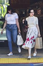 DITA VON TEESE Out Shopping with a Friend in Los Angeles 08/19/2023