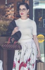 DITA VON TEESE Out Shopping with a Friend in Los Angeles 08/19/2023