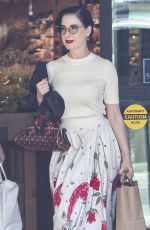 DITA VON TEESE Out Shopping with a Friend in Los Angeles 08/19/2023