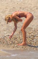 DOUTZEN KORES in Bikini at a Beach in Mykonos 08/23/2023