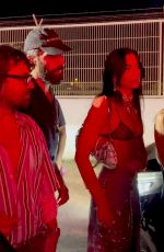 DUA LIPA Celebrates Her Birthday at D10 Party Room in Ibiza 08/22/2023