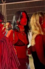 DUA LIPA Celebrates Her Birthday at D10 Party Room in Ibiza 08/22/2023