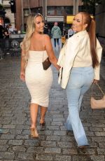 ELLA BARNES and DEMI JONES on a Lunch Date in Carnaby Street in London 08/02/2023