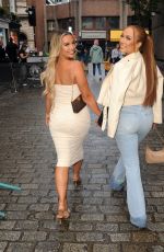 ELLA BARNES and DEMI JONES on a Lunch Date in Carnaby Street in London 08/02/2023
