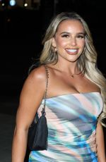 ELLA BARNES Arrives at In The Style x Perrie Sian Launch Party at STK Stratford in London 08/16/2023