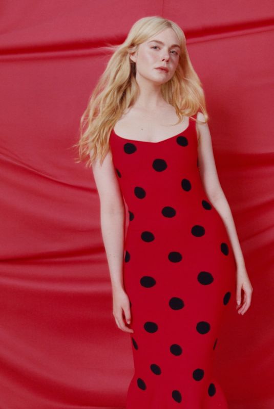ELLE FANNING for W Magazine TV Portfolio 2023