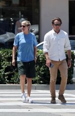 ELLEN DEGENERES Leaves a Restaurant with a Friend in Santa Barbara 08/01/2023