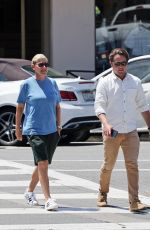 ELLEN DEGENERES Leaves a Restaurant with a Friend in Santa Barbara 08/01/2023