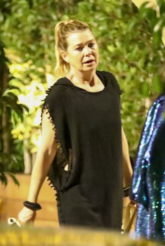 ELLEN POMPEO Leaves Party Hosted by Jay-Z in Malibu 08/24/2023