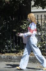 ELLIE BAMBER Out and About in London 08/21/2023