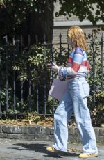 ELLIE BAMBER Out and About in London 08/21/2023