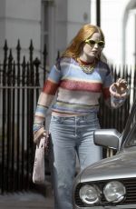 ELLIE BAMBER Out and About in London 08/21/2023