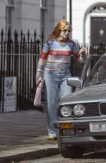 ELLIE BAMBER Out and About in London 08/21/2023