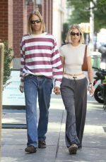 ELSA HOSK and Tom Daly Out in New York 07/30/2023