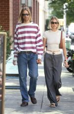 ELSA HOSK and Tom Daly Out in New York 07/30/2023