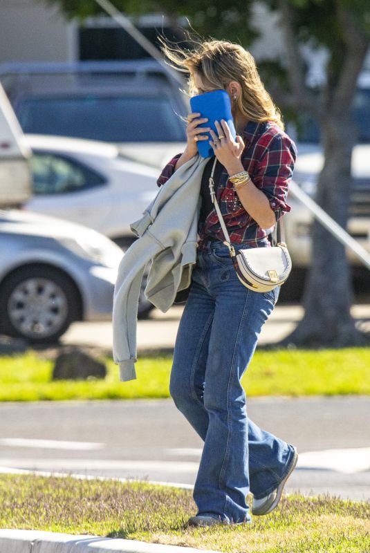 ELSA PATAKY Arrives in Byron Bay Via Private Jet 08/21/2023