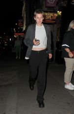 EMMA CORRIN Night Out at Covent Garden in London 08/03/2023
