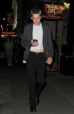 EMMA CORRIN Night Out at Covent Garden in London 08/03/2023