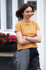 EMMA MYERS on the Set of A Good Girl