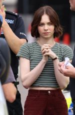 EMMA MYERS on the Set of A Good Girl