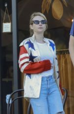 EMMA ROBERTS and Cody John Out for Lunch in Los Angeles 08/07/2023